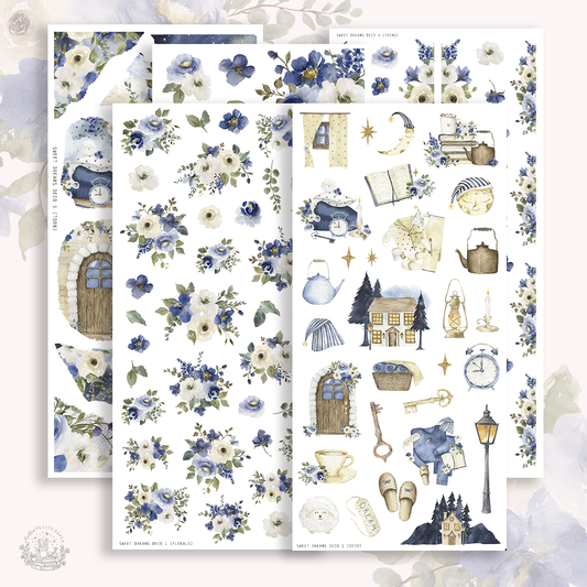 Sweet dreams - Deco kit (5 sticker sheets)