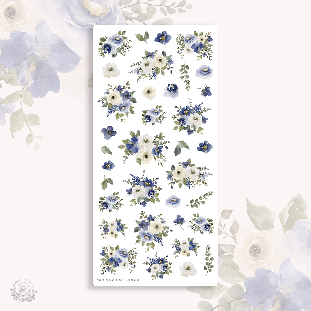 Sweet dreams - Deco kit (5 sticker sheets)