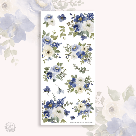 Sweet Dreams  - Deco stickers 3 (mix florals)