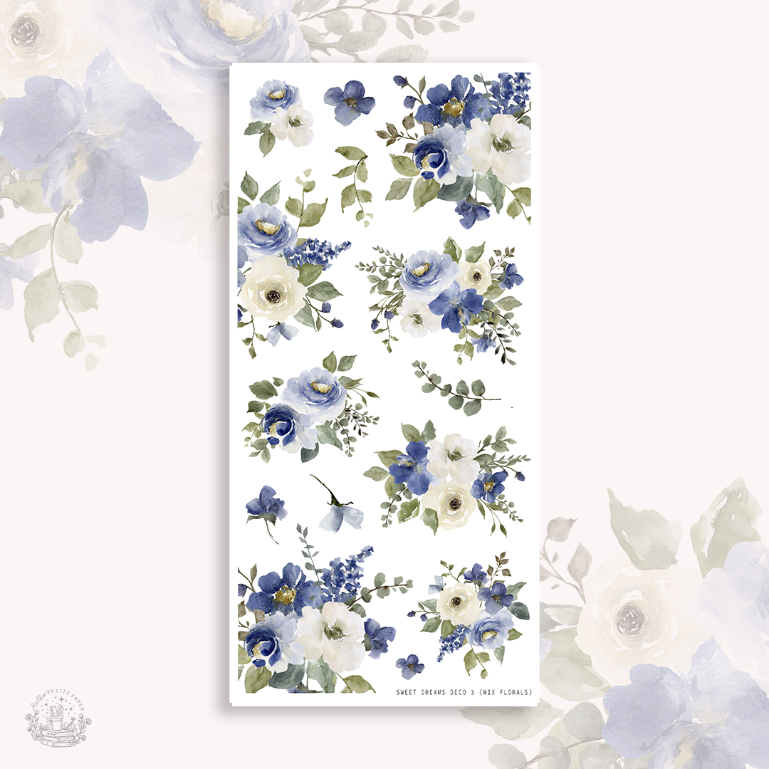 Sweet dreams - Deco kit (5 sticker sheets)