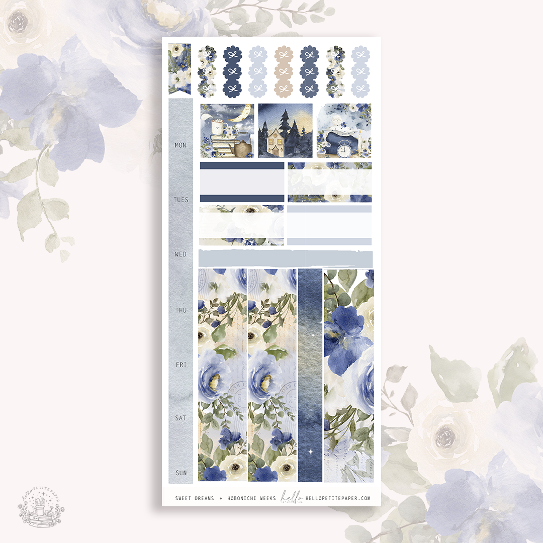 Sweet Dreams - Hobo weeks sticker kit