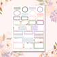 Tea time - FOILED sticker kit