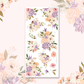 Tea time  - Deco stickers 3 (mix florals)