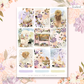 Tea time - FOILED sticker kit