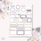 Turn the page - planner sticker kit (4 sheets or a la carte)