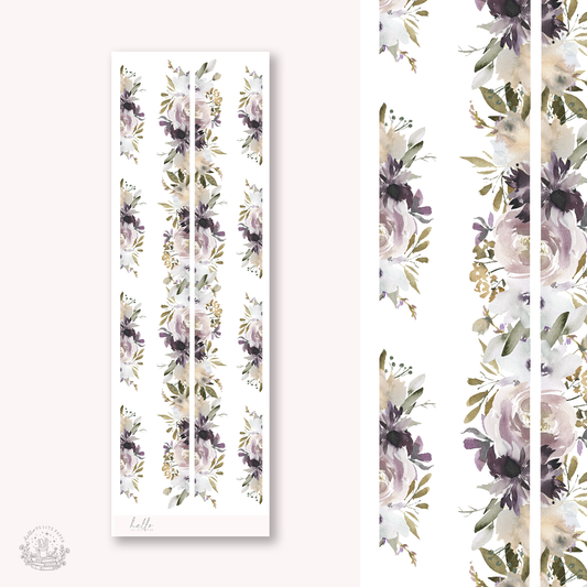 Turn the Page - floral trims | planner stickers