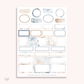 Underwater  - FOILED KIT - premium matte paper sticker kit