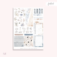 Underwater  - FOILED KIT - premium matte paper sticker kit