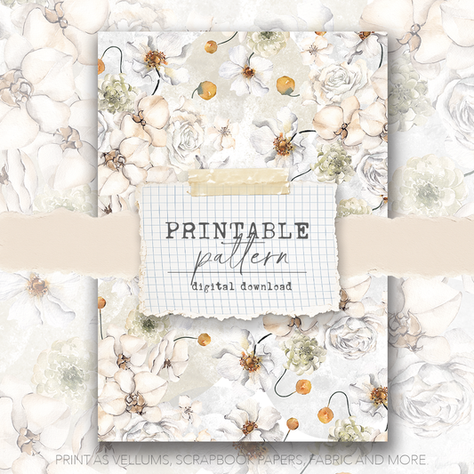Digital Download - Printable Paper/Vellum (At Home)