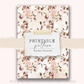 Digital Download - Printable Paper/Vellum (Autumn colors brown)
