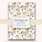 Digital Download - Printable Paper/Vellum (Autumn colors green)