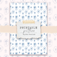 Digital Download - Printable Paper/Vellum (Framed florals)
