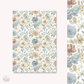 Vellum Paper - Neutral flowers 1 (A4)