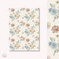 Vellum Paper - Neutral flowers 4 (A4)