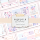 Printable sticker kit - Vitamin Sea  (6 sticker sheets)