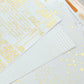 Washi paper - FOILED stars v1 | tearable washi sticker sheet