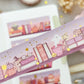 Haunted Library - Gold Foiled washi tape (25mm).