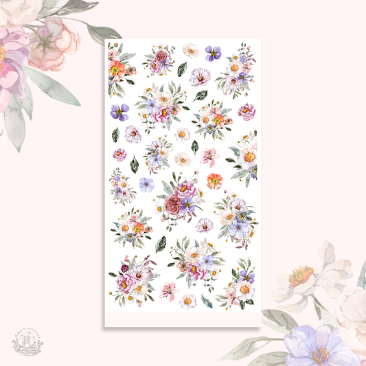 Where Flowers Bloom - deco planner stickers