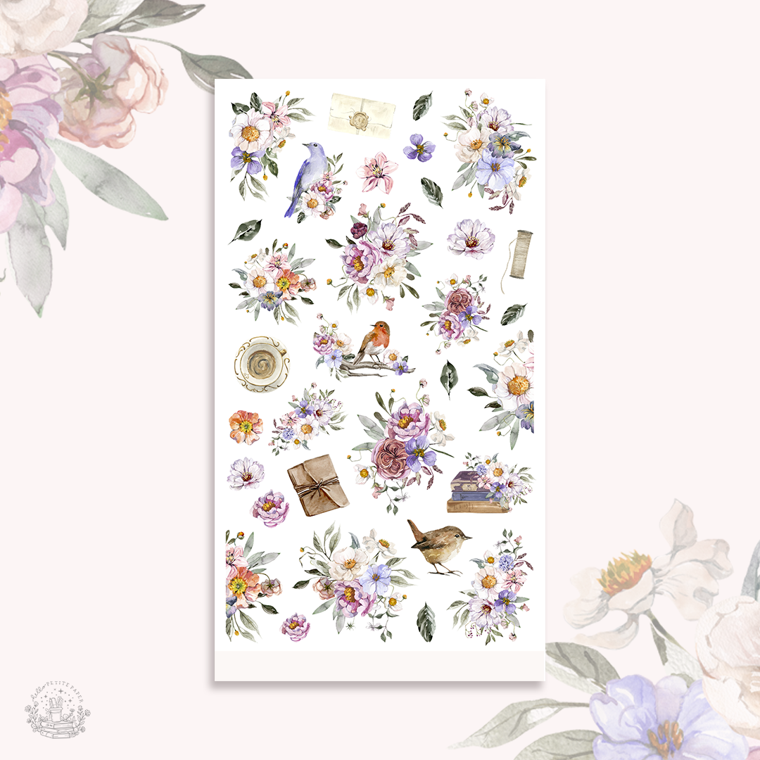 Where Flowers Bloom - MIX deco, planner stickers