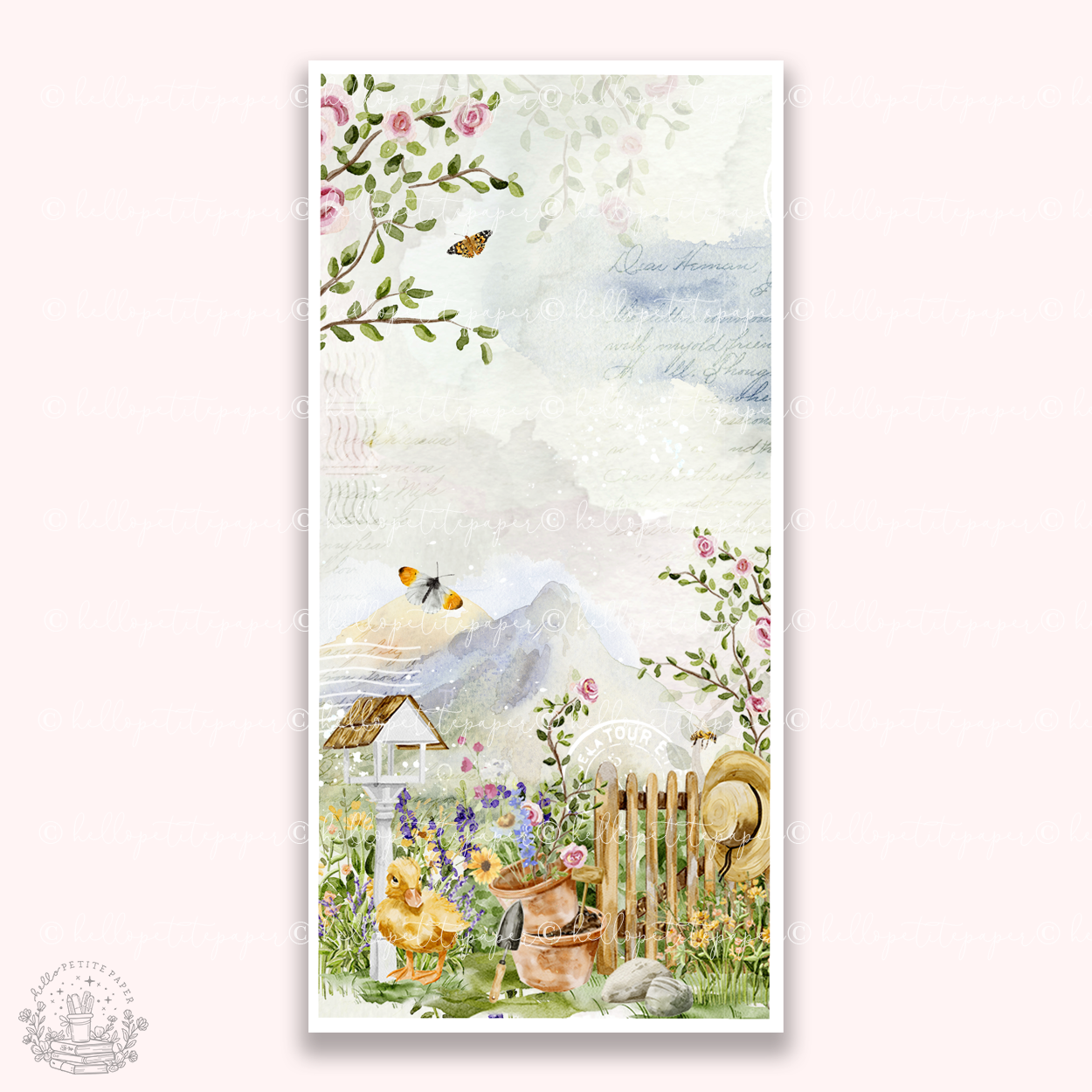 Hobonichi Weeks sticker dashboard - Wildwood Wonders