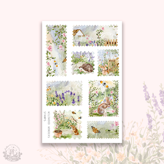Wildwood Wonders  - Stamps stickers