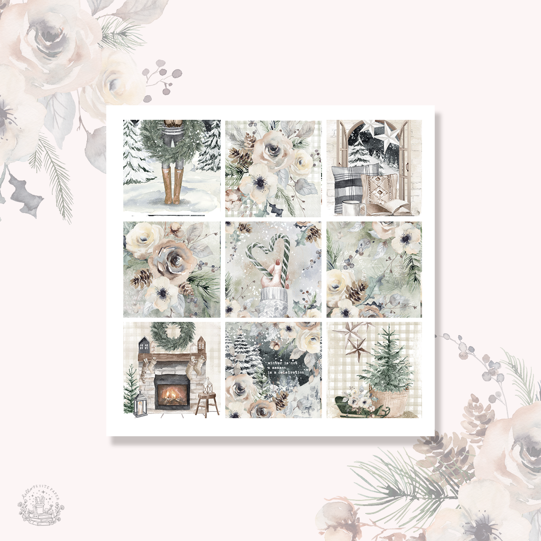 Winter Celebration - Hobonichi weeks boxes