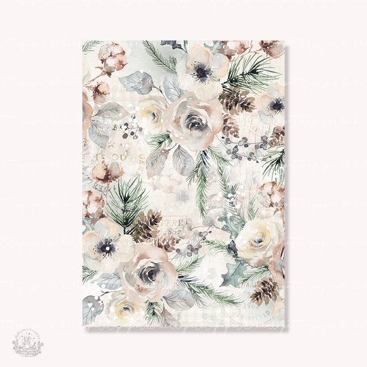 Vellum Paper - Winter Celebration (A4 size)
