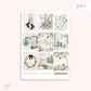 Winter Wonderland  - FOILED KIT - premium matte paper sticker kit