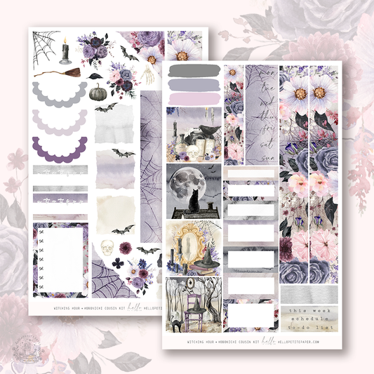 Witching Hour -  Hobonichi Cousin Sticker Kit