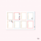 FOILED Belle - sticker kit (gold foil)