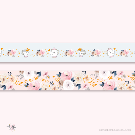 Belle - washi tape (gold foil)