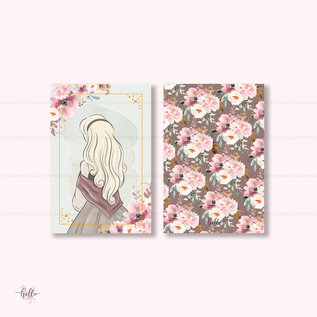 2 Gold Foil Cards - Briar Rose