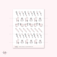 Doodle icons (BAKE) - planner stickers
