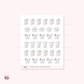 Doodle icons (GROCERIES) - planner stickers