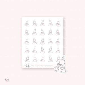 Doodle Icons (APRONS) | hand-drawn planner stickers