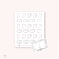 Doodle Icons (A6 HOBO) | hand-drawn planner stickers