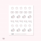 Doodle Icons (PET CARE) | hand-drawn planner stickers