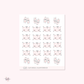 Doodle icons (SLEEP) - planner stickers