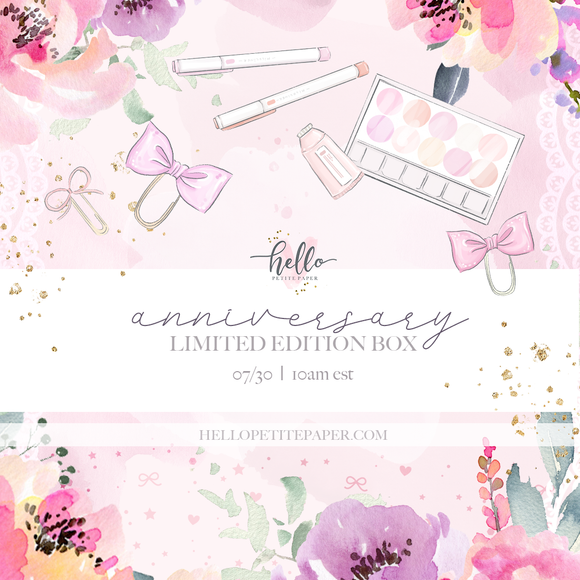 Anniversay Box - Limited Edition Stationery Collection