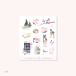First Blooms - deco planner stickers
