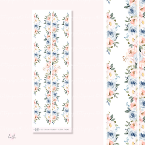 Floral trims |  Ice-cream Parlour - deco planner stickers