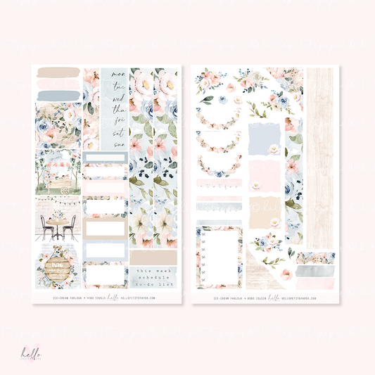 Hobonichi Cousin Kit -  Ice-cream Parlour