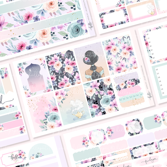 Jasmine - sticker kit