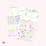 Make a wish - Mini sticker kit