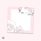 Square Notepad - Time for me time