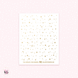 Stars headers - foil overlay stickers (gold or holo)