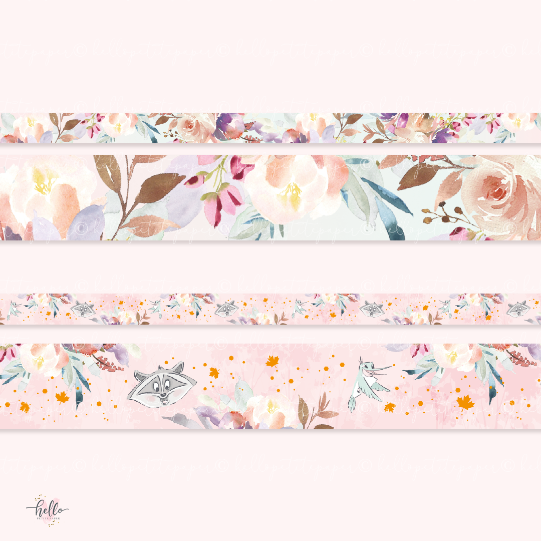 Pocahontas washi tape set (2) - Gold Foil