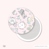 Pocket Mirror - Magical world (holographic, 58mm)