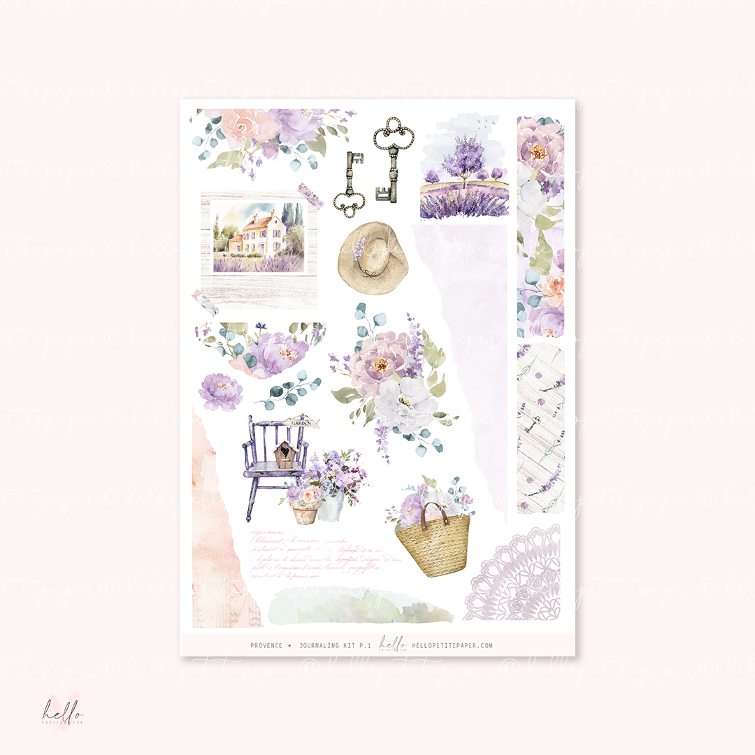 Journaling Kit - Provence