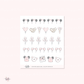 Doodle Icons (THEME PARK) | hand-drawn planner stickers